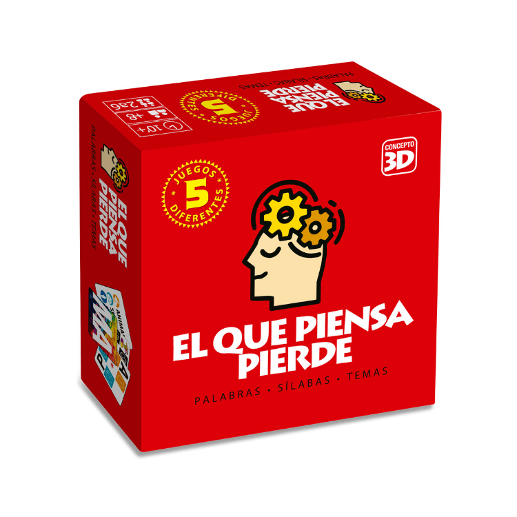 El Que Piensa Pierde Juego de Mesa