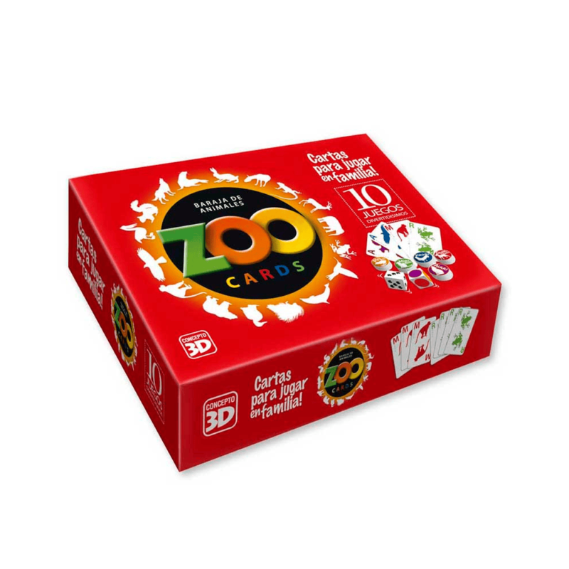 Zoo Cards Juego de Mesa