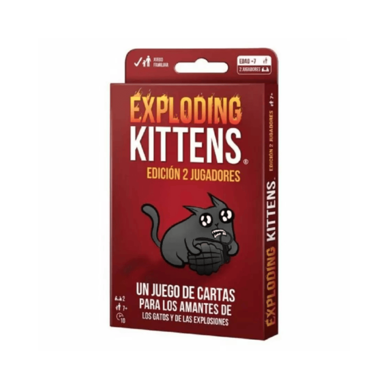 Exploding Kittens – Edición 2 Jugadores