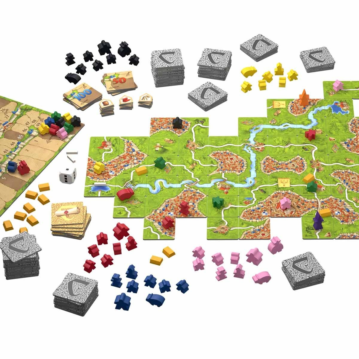 Juego de Mesa Carcassonne 2da Edición - Los juegos sobre la mesa